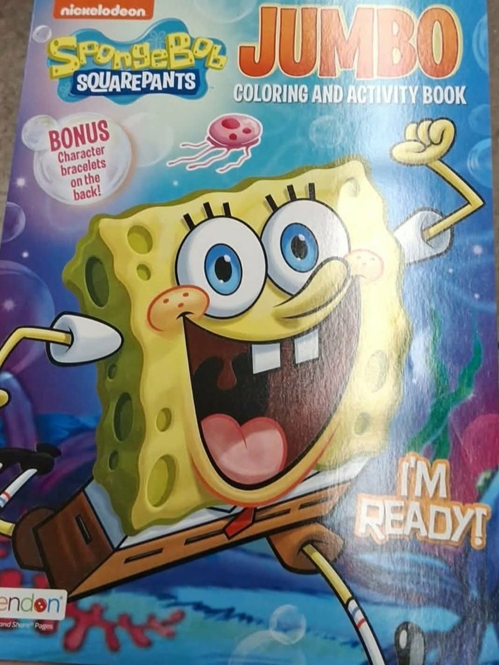 New SpongeBob SquarePants Coloring & Activity Book